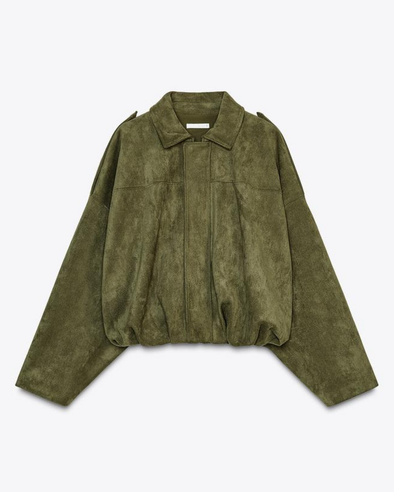 Quintine - Suéde Bomberjacket