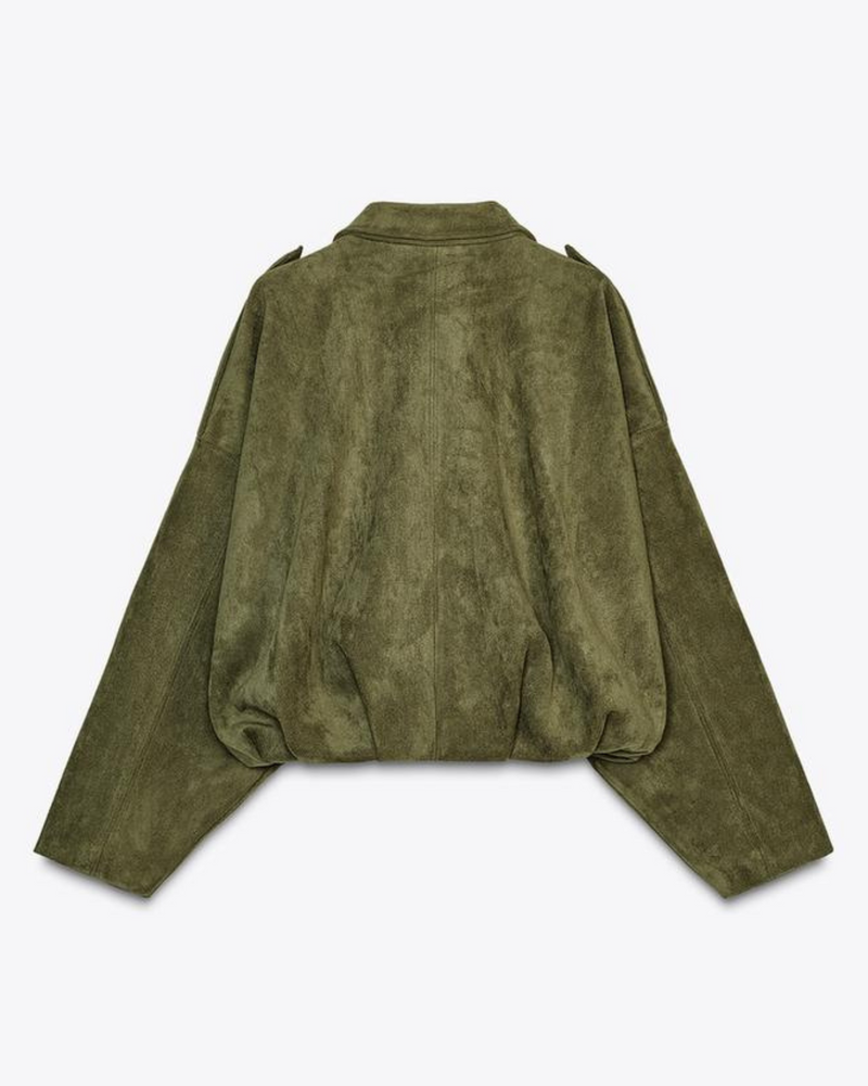Quintine - Suéde Bomberjacket