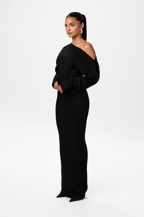 Off Shoulder Jurk