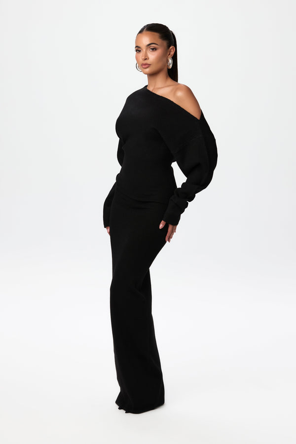 Off Shoulder Jurk